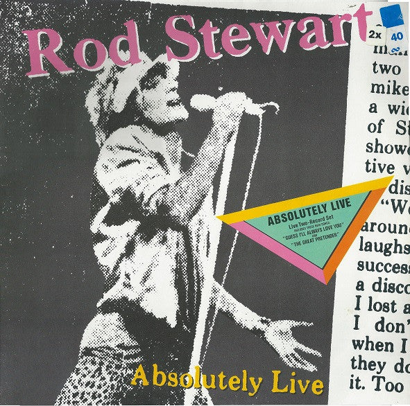 Rod Stewart : Absolutely Live (2xLP, Album)