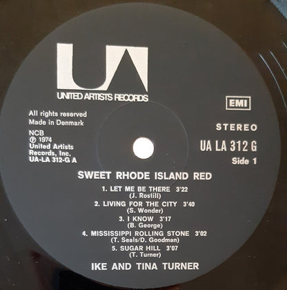 Ike & Tina Turner : Sweet Rhode Island Red (LP, Album)