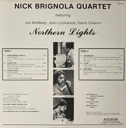 Nick Brignola Quartet : Northern Lights (LP, Album)