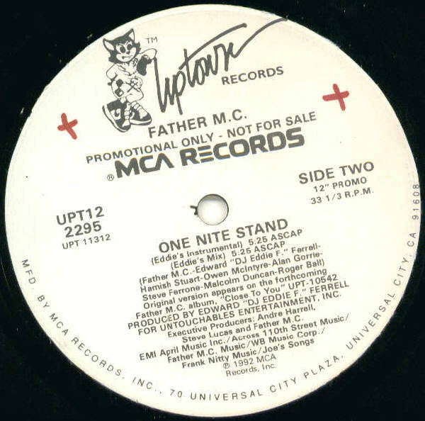 Father MC : One Nite Stand (12", Promo)