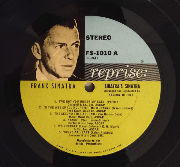 Frank Sinatra : Sinatra's Sinatra (LP, Album, Gat)