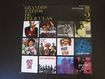 Various : Grandes Éxitos De Películas 2 (LP, Comp, RE)