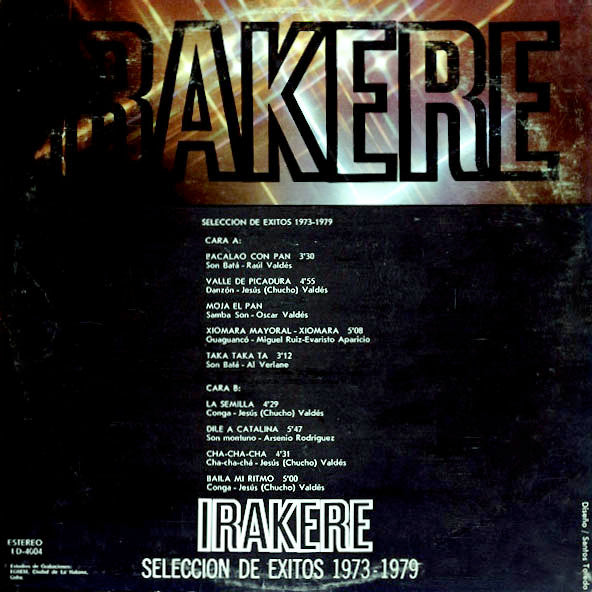 Irakere : Volumen 2 Seleccion De Exitos 1973-1979 (LP, Comp, Blu)