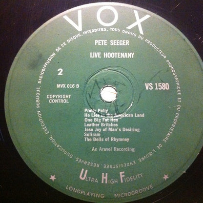 Pete Seeger : Songs Of The USA (LP, Album, RE)