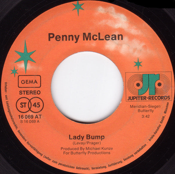 Penny McLean : Lady Bump (7", Single)