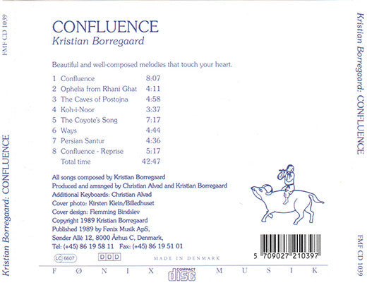 Kristian Borregaard : Confluence (CD, Album, RE)