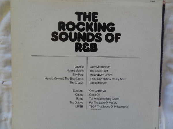 Various : The Rocking Sounds Of R&B (Vol.II) (LP, Comp)