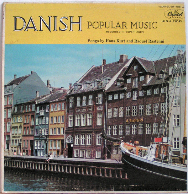 Hans Kurt, Raquel Rastenni : Danish Popular Music (LP, Mono)