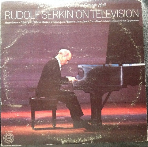 Rudolf Serkin : Rudolf Serkin On Television - The 75th Birthday Concert At Carnegie Hall (2xLP, Album, Gat)