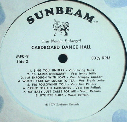 Various : The Newly Enlarged Cardboard Dance Hall (LP, Comp)