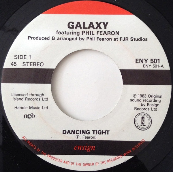 Galaxy (4) : Dancing Tight (7", Single)