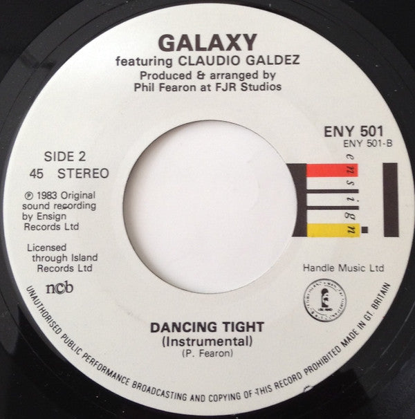 Galaxy (4) : Dancing Tight (7", Single)