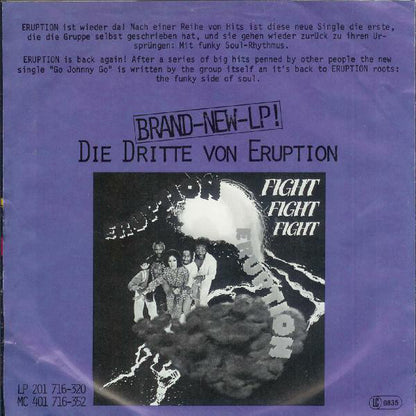 Eruption (4) : Go Johnnie Go (Keep On Walking, John B.) (7", Single)