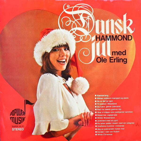 Ole Erling : Dansk Hammond Jul Med Ole Erling (LP, Album)