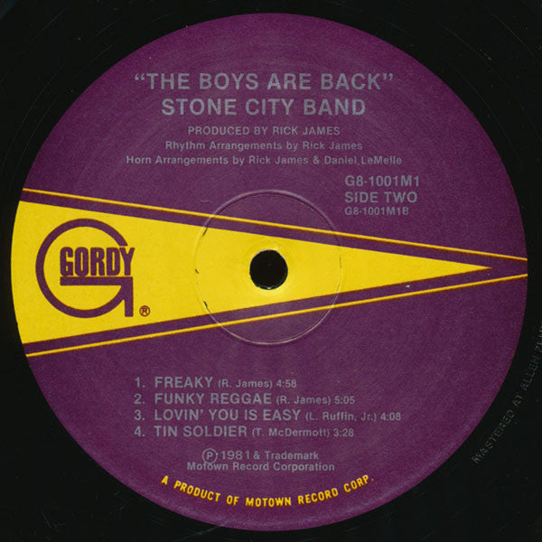 Stone City Band : The Boys Are Back (LP, Album)