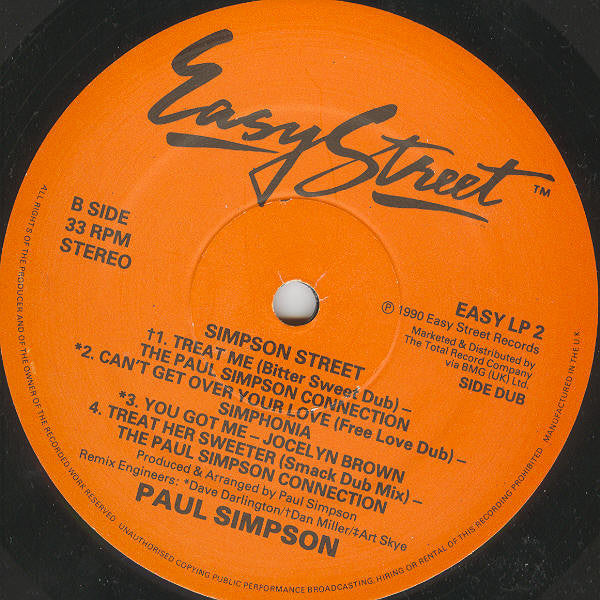 Various : Paul Simpson - Simpson Street (LP, Comp)