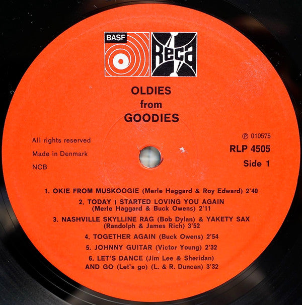 Goodies : Oldies From Goodies (LP, Album)