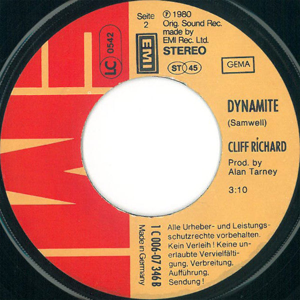 Cliff Richard : Dreamin' (7", Single)