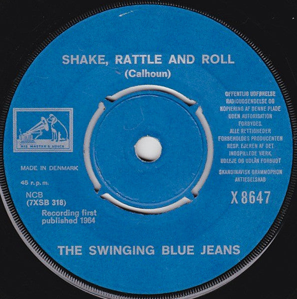 The Swinging Blue Jeans : Shakin' All Over (7", Single)