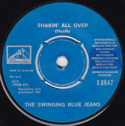 The Swinging Blue Jeans : Shakin' All Over (7", Single)