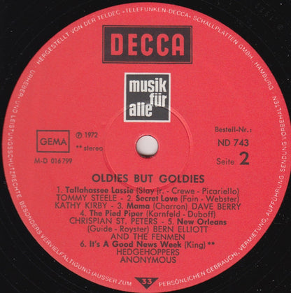 Various : Oldies But Goldies (LP, Comp)