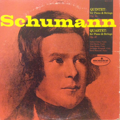 Robert Schumann : Quintet For Piano & Strings, Op. 44 / Quartet For Piano & Strings, Op. 47 (LP)