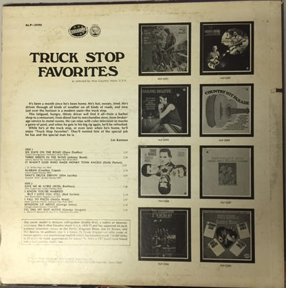 Various : Truck Stop Favorites As Selected By Miss Country Music U.S.A. (LP, Comp)