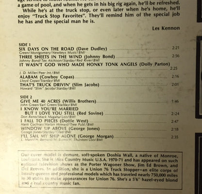 Various : Truck Stop Favorites As Selected By Miss Country Music U.S.A. (LP, Comp)