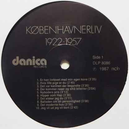 Various : Københavnerliv 1922-1957 (Revy - Kabaret - Refrain)  (2xLP, Comp)