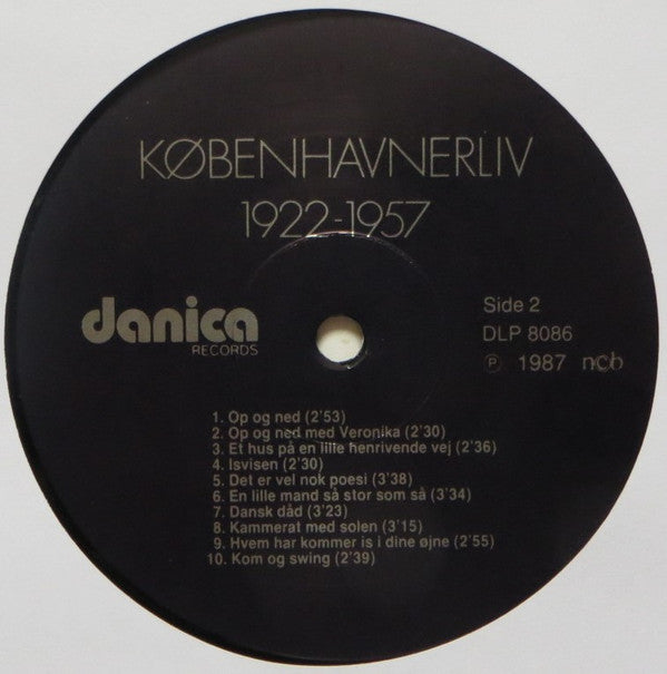 Various : Københavnerliv 1922-1957 (Revy - Kabaret - Refrain)  (2xLP, Comp)