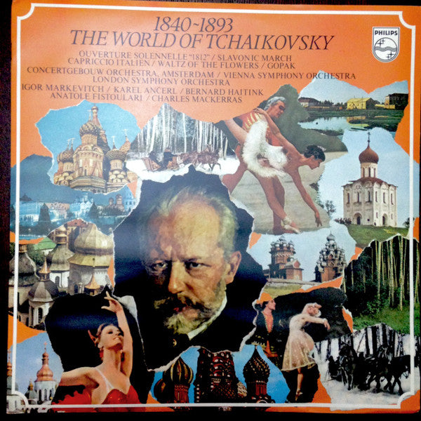 Pyotr Ilyich Tchaikovsky : 1840~1893 The World Of Tchaikovsky (LP, Comp)