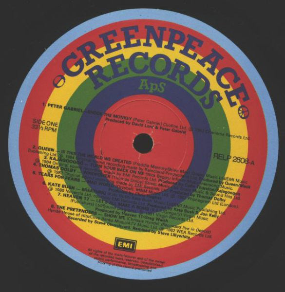 Various : Greenpeace (LP, Comp)