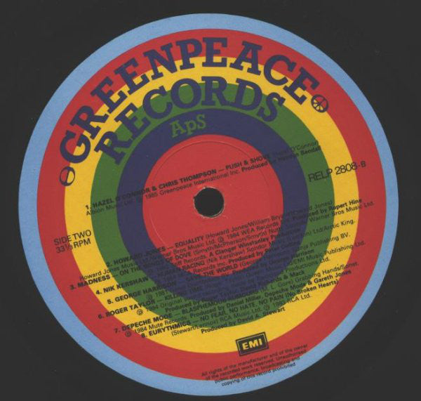 Various : Greenpeace (LP, Comp)