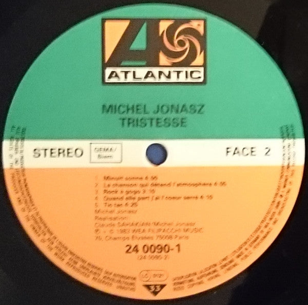 Michel Jonasz : Tristesse (LP, Album)