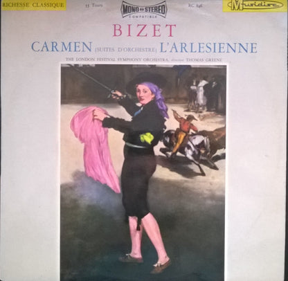 Georges Bizet - The London Festival Symphony Orchestra, Thomas Greene : Carmen / L'Arlésienne (Suites D'orchestre) (LP)