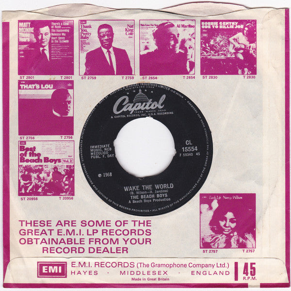 The Beach Boys : Do It Again (7", Single)