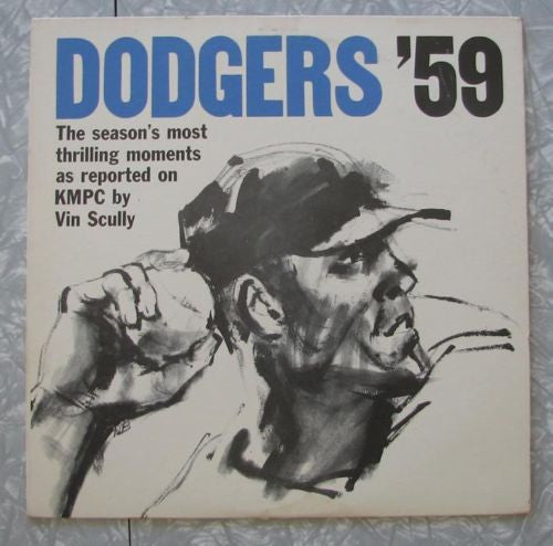 Vin Scully, Steve Bailey (13), Ira Cook : Dodgers '59 (LP)