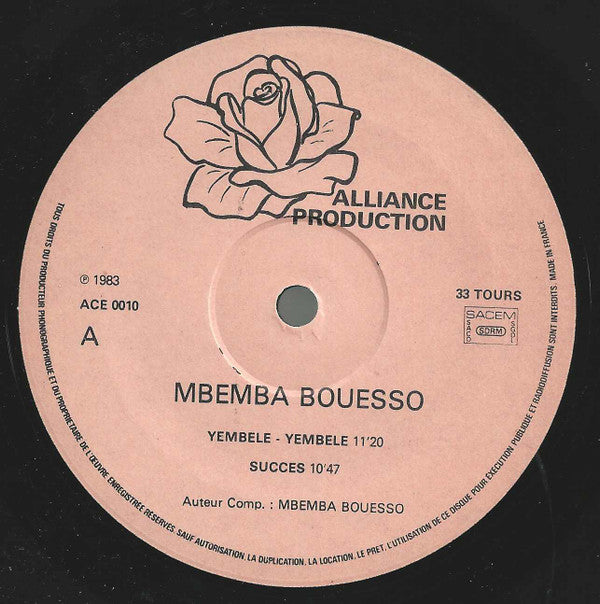 Bouesso M'Bemba : Yembele Yembele (LP, Album)