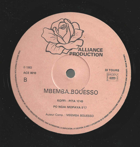 Bouesso M'Bemba : Yembele Yembele (LP, Album)