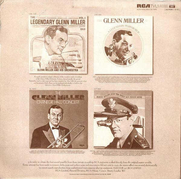 Glenn Miller And His Orchestra : The Unforgettable Glenn Miller (LP, Comp, RM, Gat)