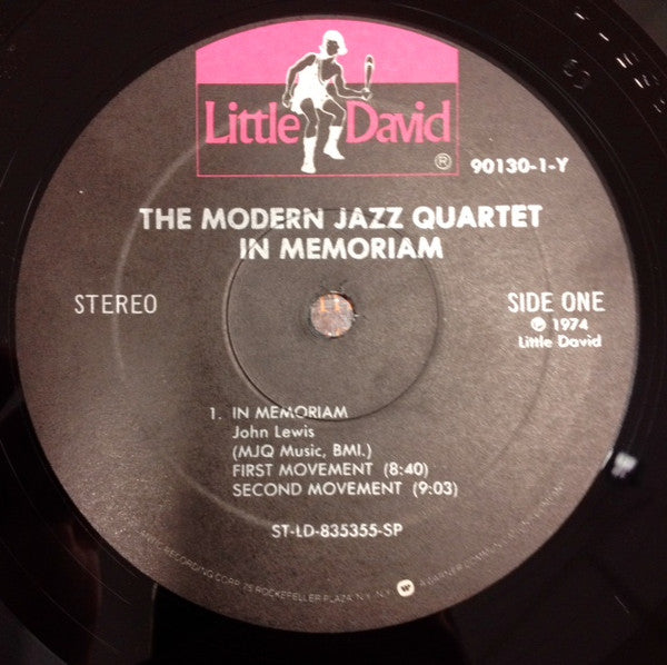 The Modern Jazz Quartet : In Memoriam (LP, Album, RE, Spe)