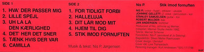 Nis P. Jørgensen : Stik Imod Fornuften (LP, Album)