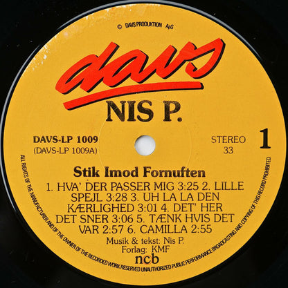 Nis P. Jørgensen : Stik Imod Fornuften (LP, Album)