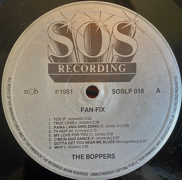 The Boppers : Fan-Pix (LP, Album)