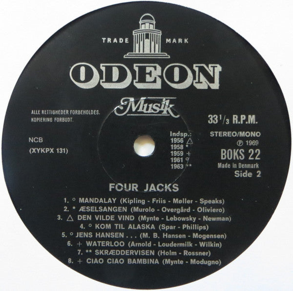 Four Jacks : Four Jacks (LP, Comp)