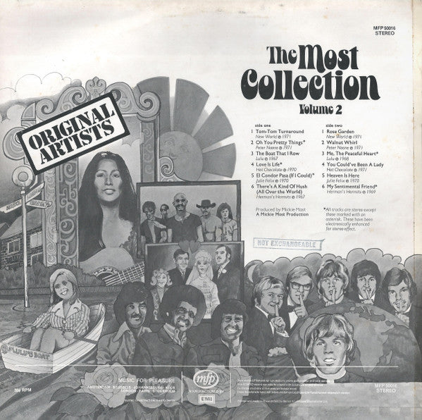 Various : The Most Collection (Volume 2) (LP, Comp, Eng)