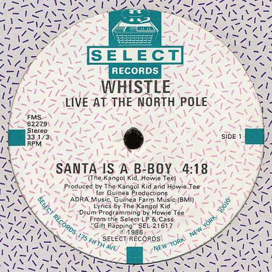 Whistle : Live At The North Pole (12")