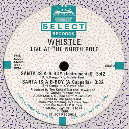 Whistle : Live At The North Pole (12")