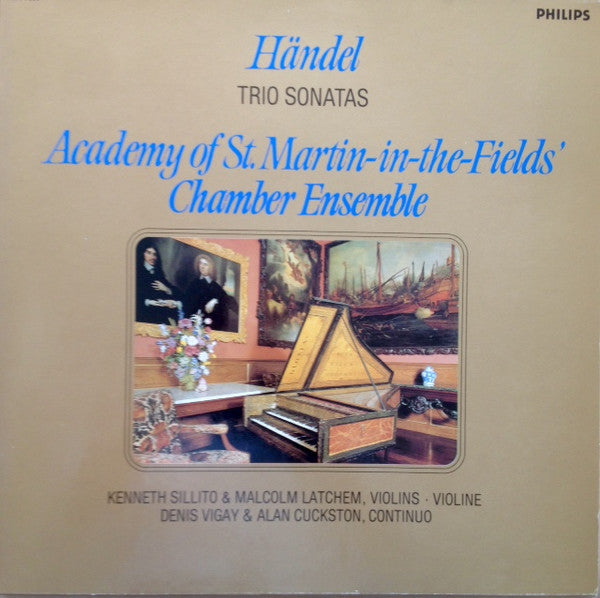 Georg Friedrich Händel, Academy Of St. Martin-in-the-Fields Chamber Ensemble : Handel Trio Sontas (LP)