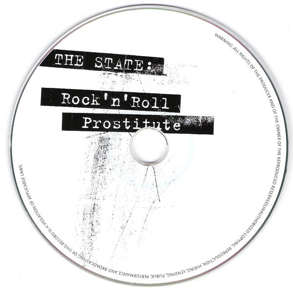 The State (6) : Rock 'N' Roll Prostitute (CD, Album)